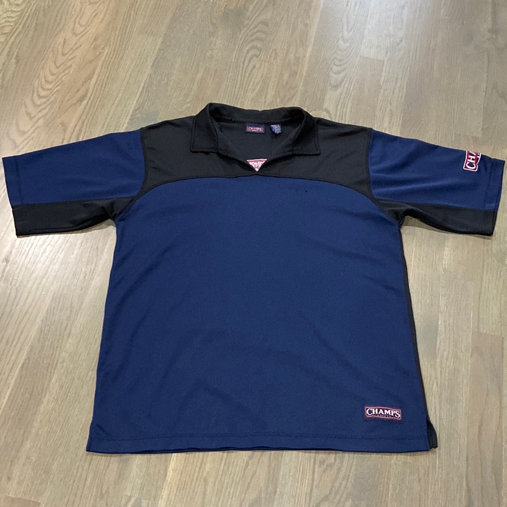 Men’s Champs V-Neck Collar 100% Polyester Polo